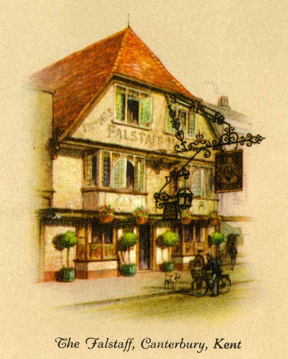 The Falstaff, Canterbury, Kent, 1936. tekijältä Unbekannt