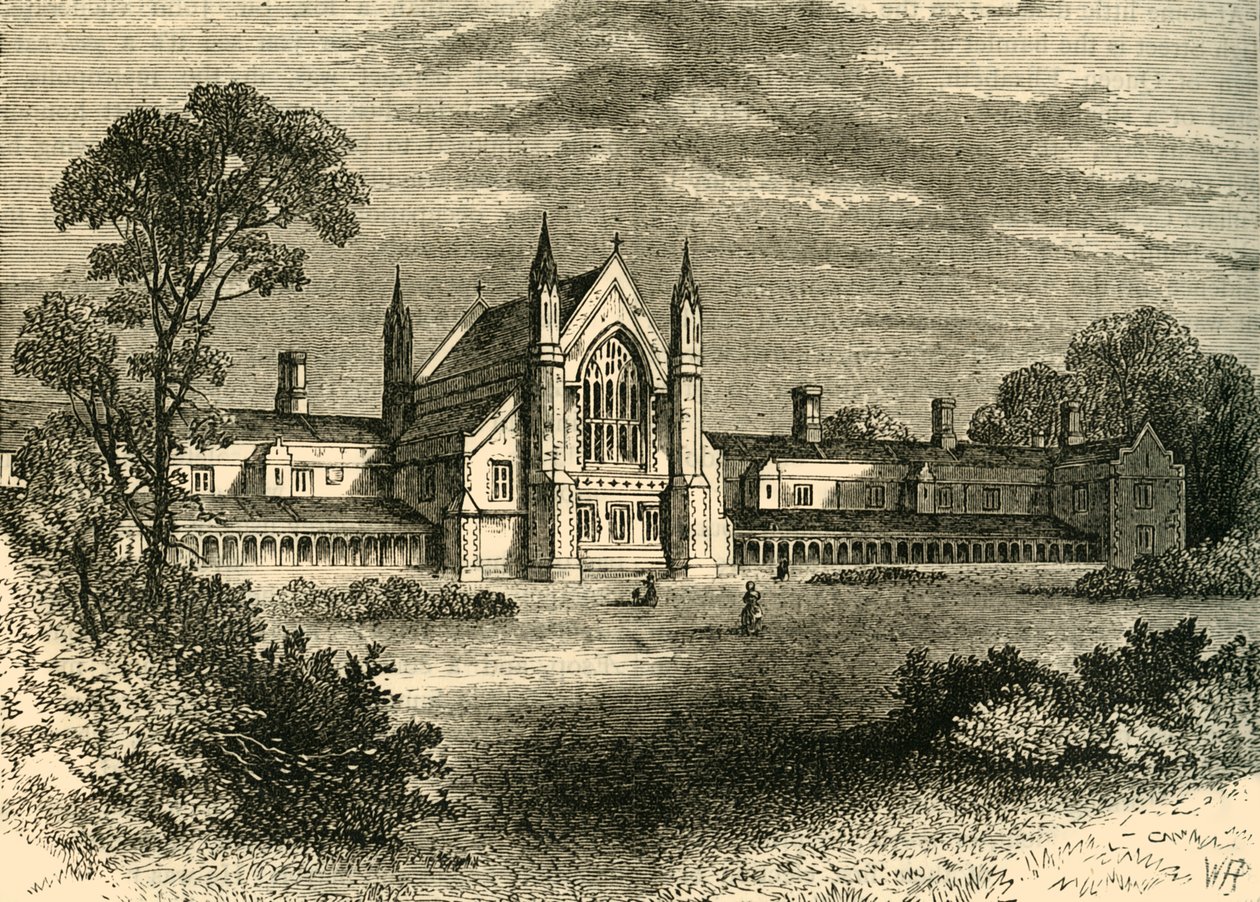 The Fishmongers Almshouses, Wandsworth, n. 1878. tekijältä Unbekannt