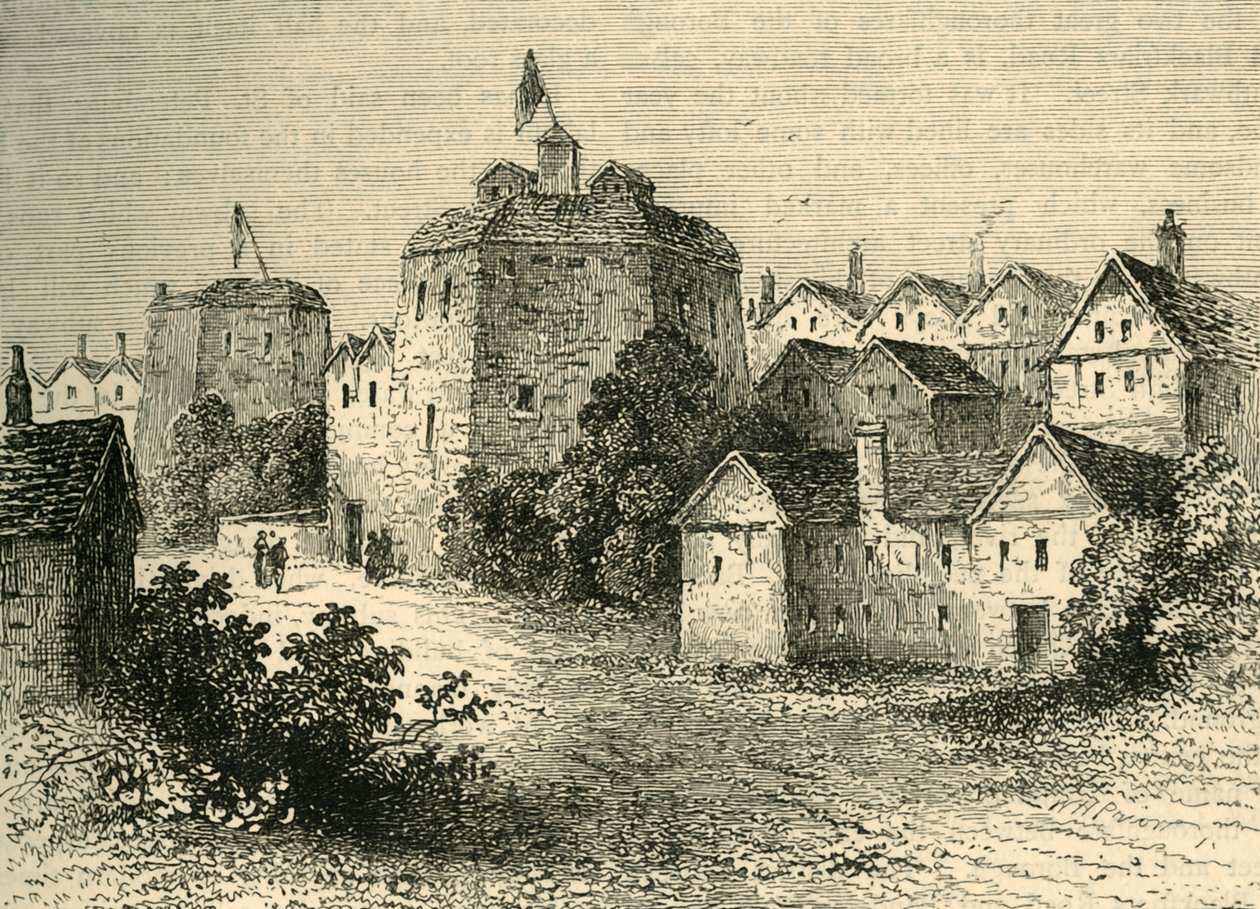 The Globe Theatre, Temp. Elizabeth, s. 1878. tekijältä Unbekannt