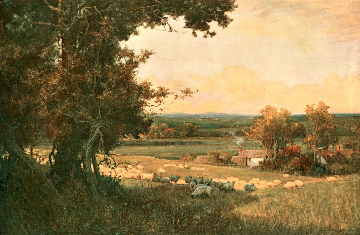 Kultainen laakso, c1893, c1902. tekijältä Unbekannt