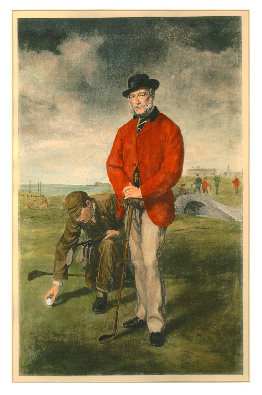 Golfaaja, 1800-luku. tekijältä Unbekannt