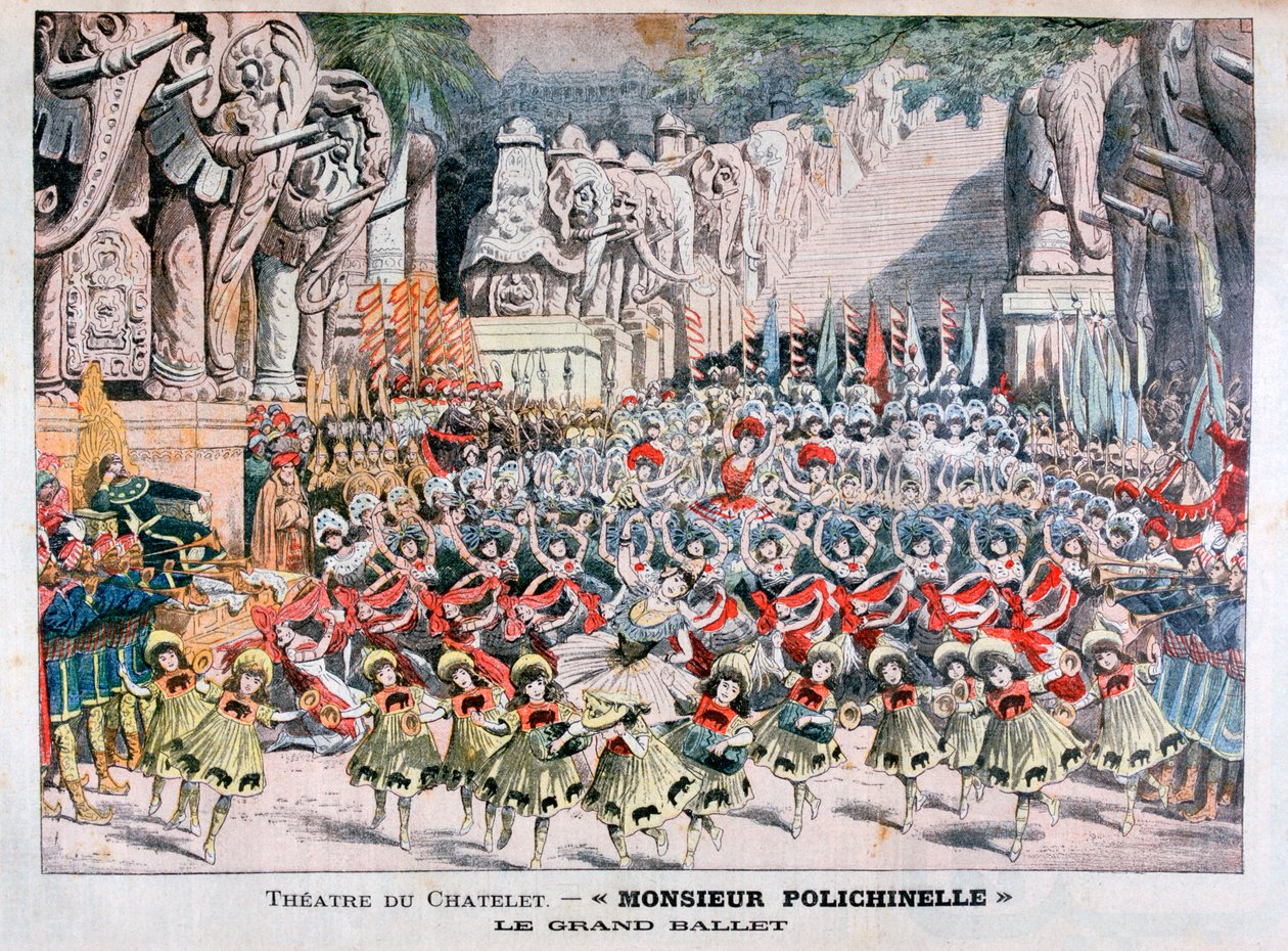 The Grand Ballet, Theatre du Chatelet, Pariisi, 1904 tekijältä Unbekannt