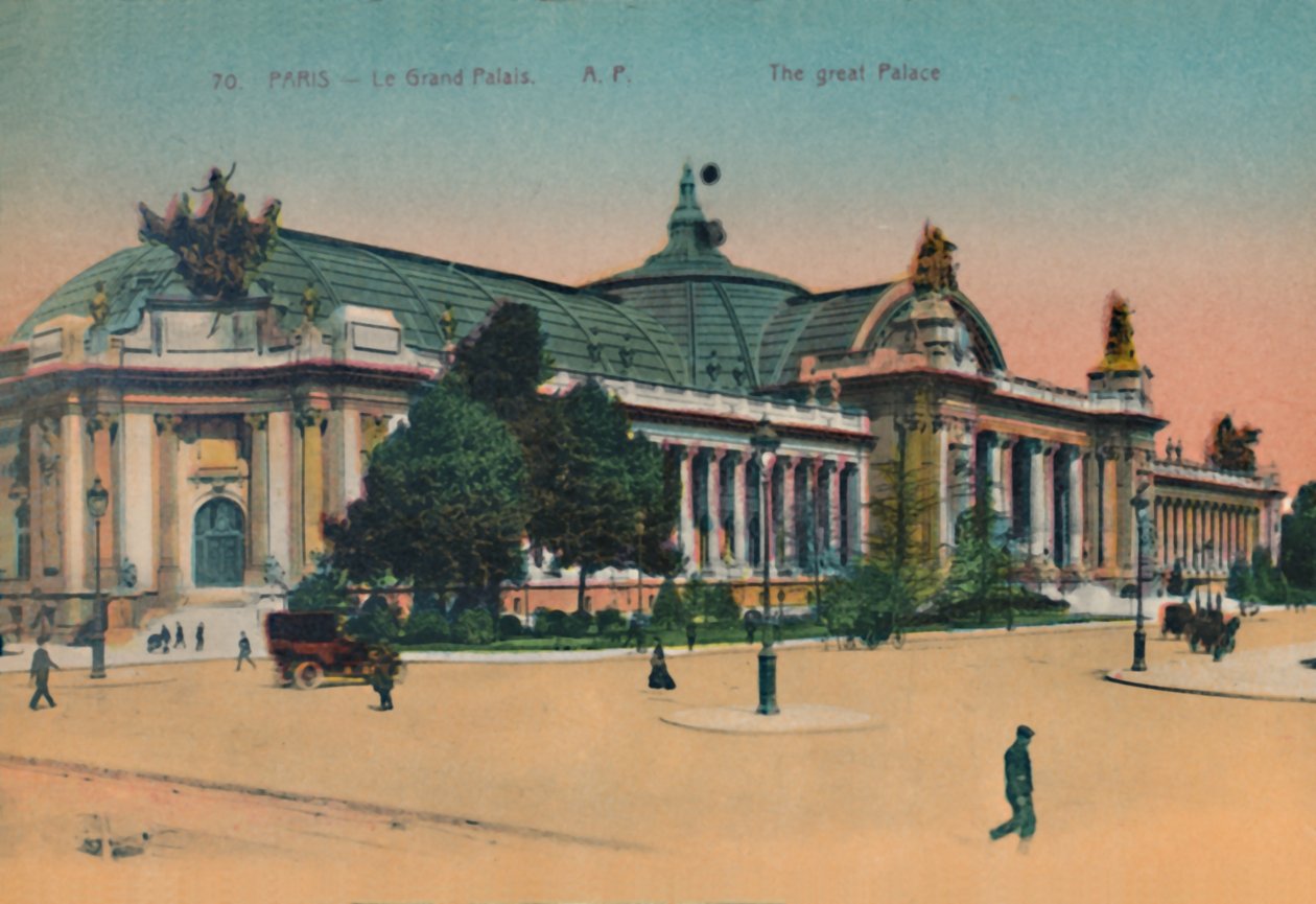Grand Palais, Pariisi, 1920 tekijältä Unbekannt