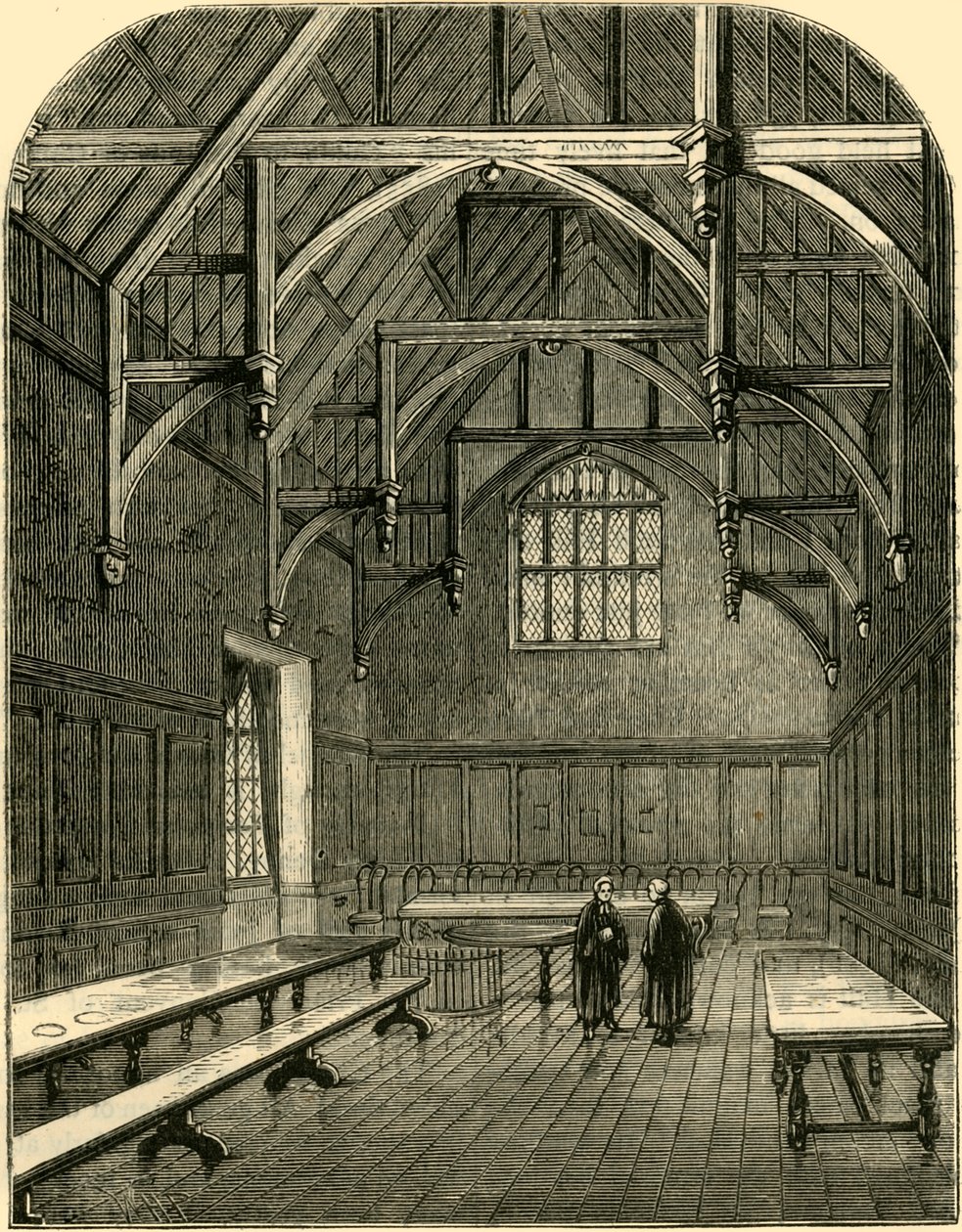 The Hall of Grays Inn, vuonna 1872. tekijältä Unbekannt