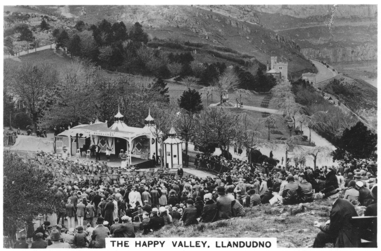 Happy Valley, Llandudno, 1937 tekijältä Unbekannt