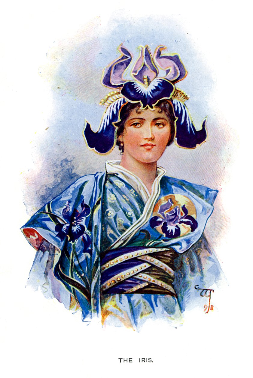 Iris, 1899 tekijältä Unbekannt