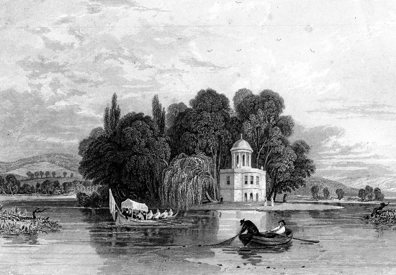 Saari, Henley-on-Thames, Oxfordshire, 1830 tekijältä Unbekannt