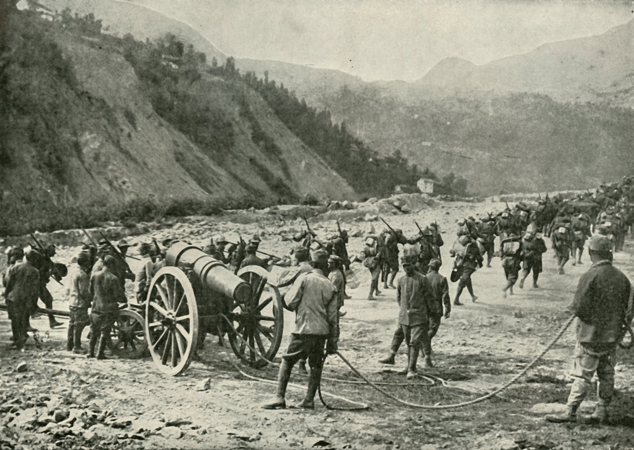Italian armeija maaliskuussa 1919. tekijältä Unbekannt