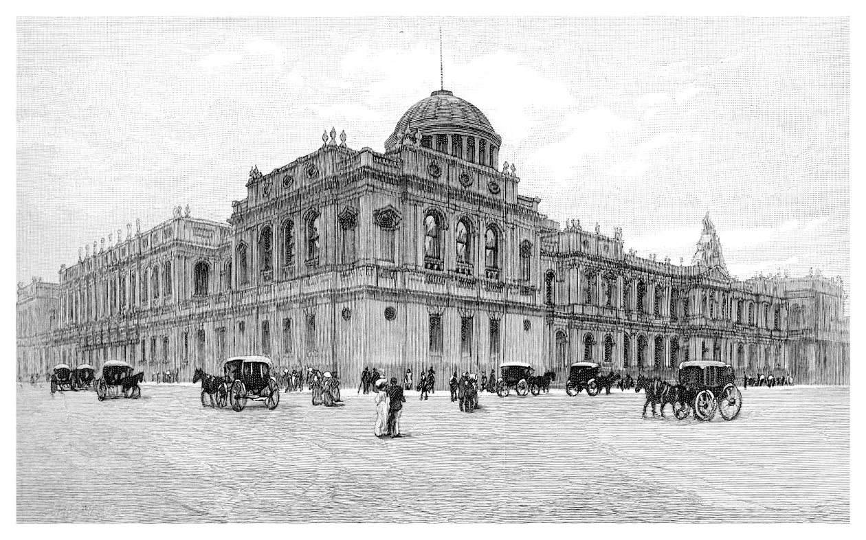 The Law Courts, Melbourne, Victoria, Australia, 1886 tekijältä Unbekannt