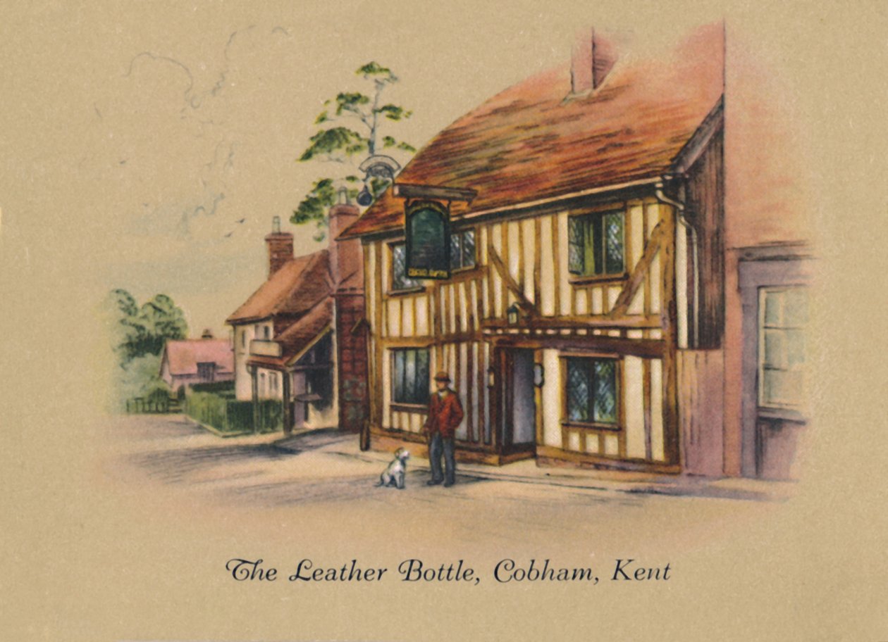 Nahkapullo, Cobham, Kent, 1939 tekijältä Unbekannt