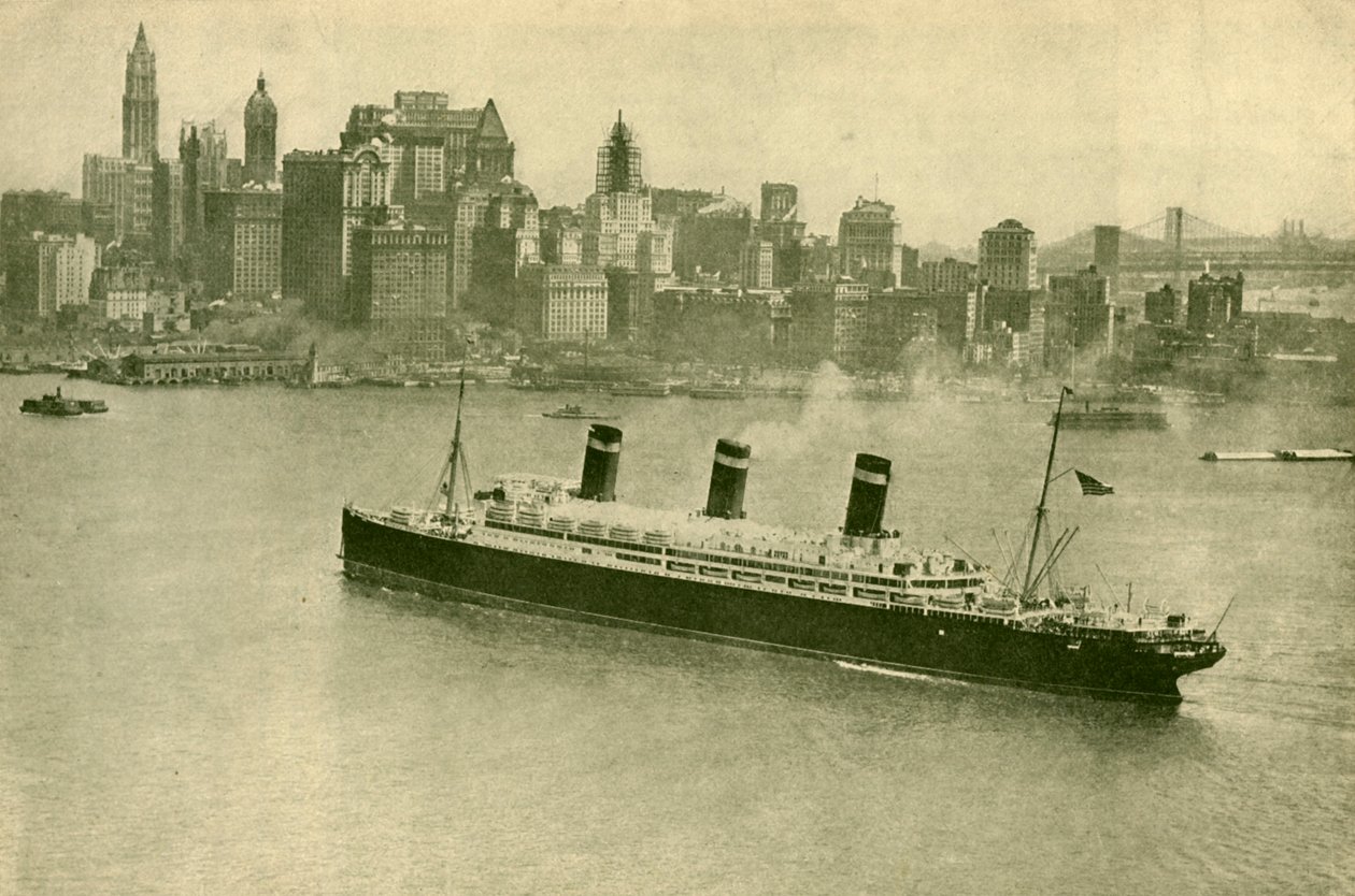 The Leviathan New Yorkissa, vuonna 1930. tekijältä Unbekannt