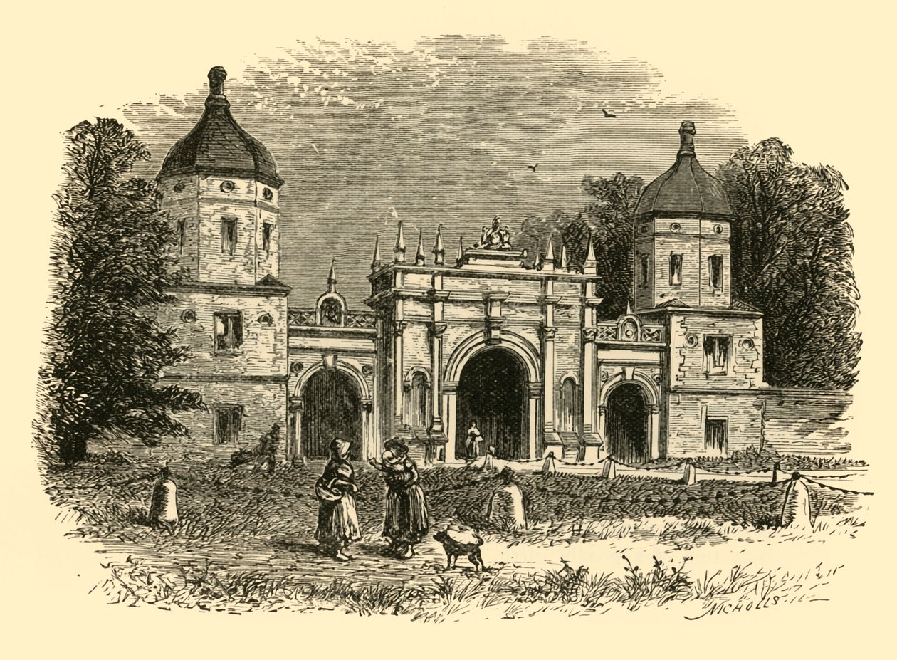 Lodge, Burghley Park, 1898. tekijältä Unbekannt
