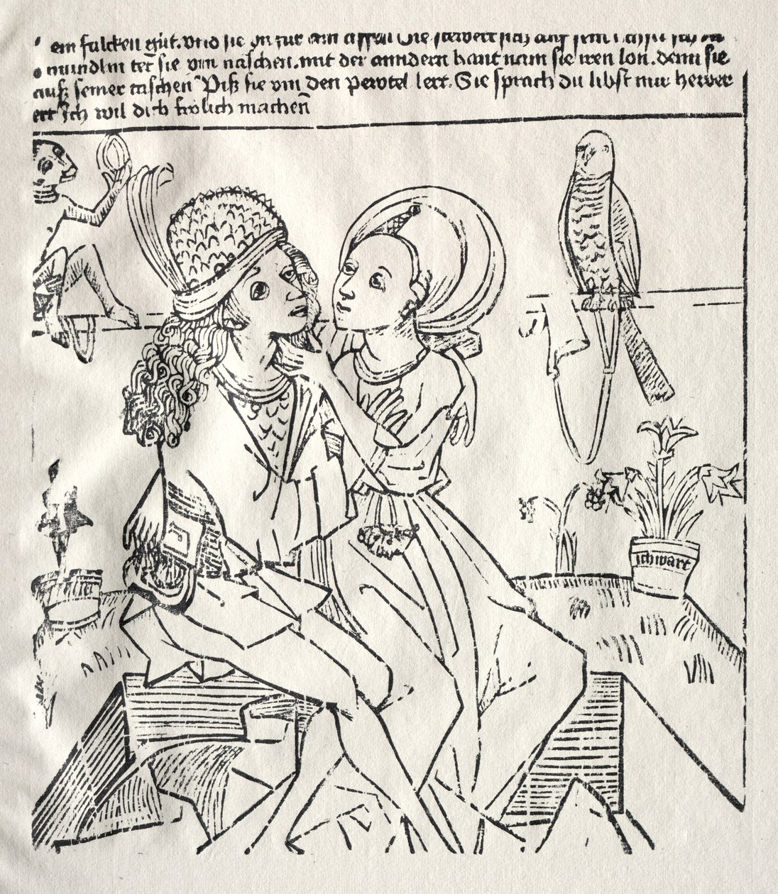 The Lovers, c. 1470. tekijältä Unbekannt