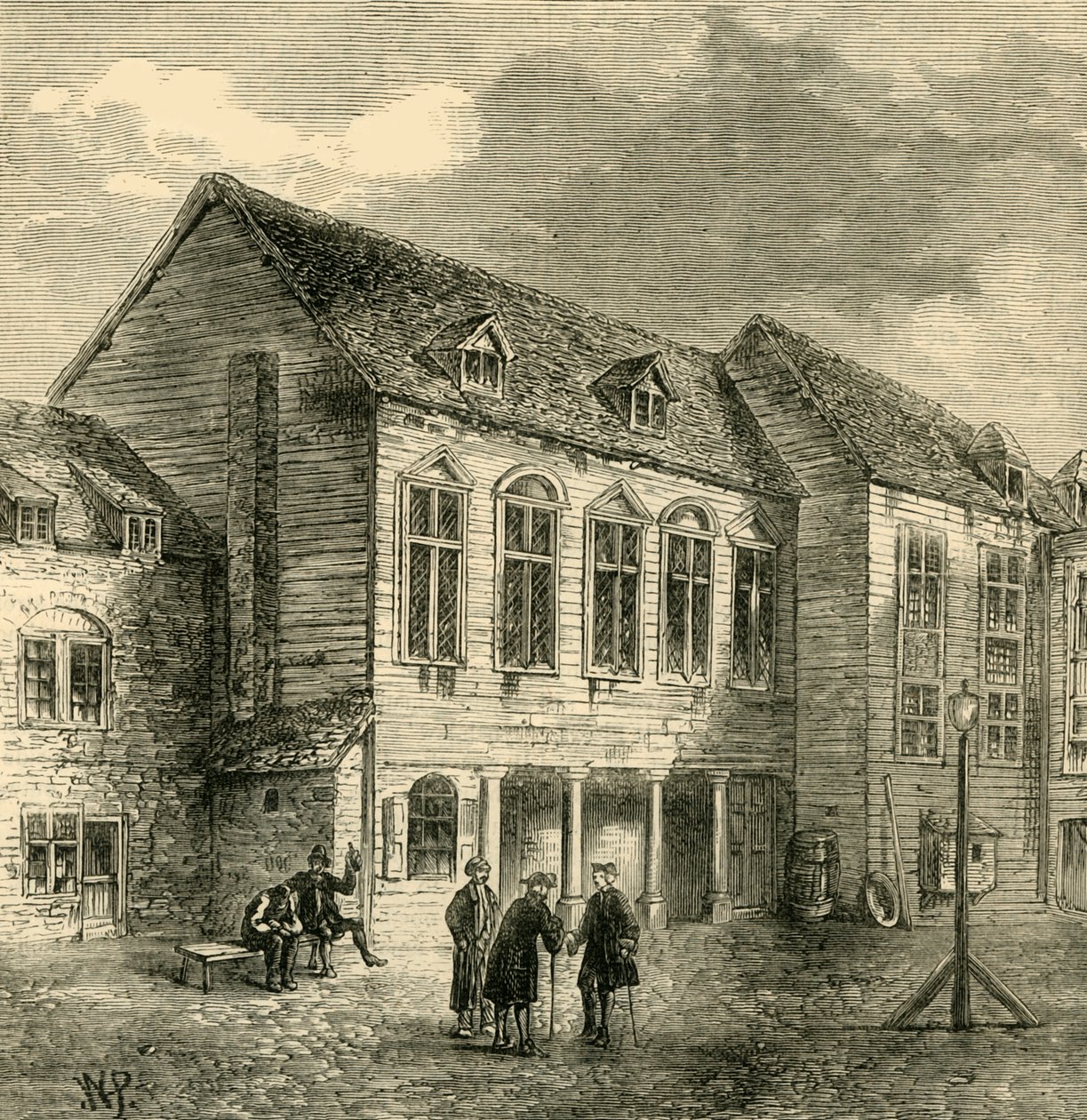 Marshalsean vankila 1700-luvulla, n. 1878. tekijältä Unbekannt