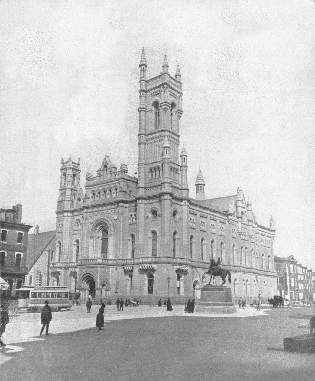 Vapaamuurarien temppeli, Philadelphia, USA, 1900. tekijältä Unbekannt
