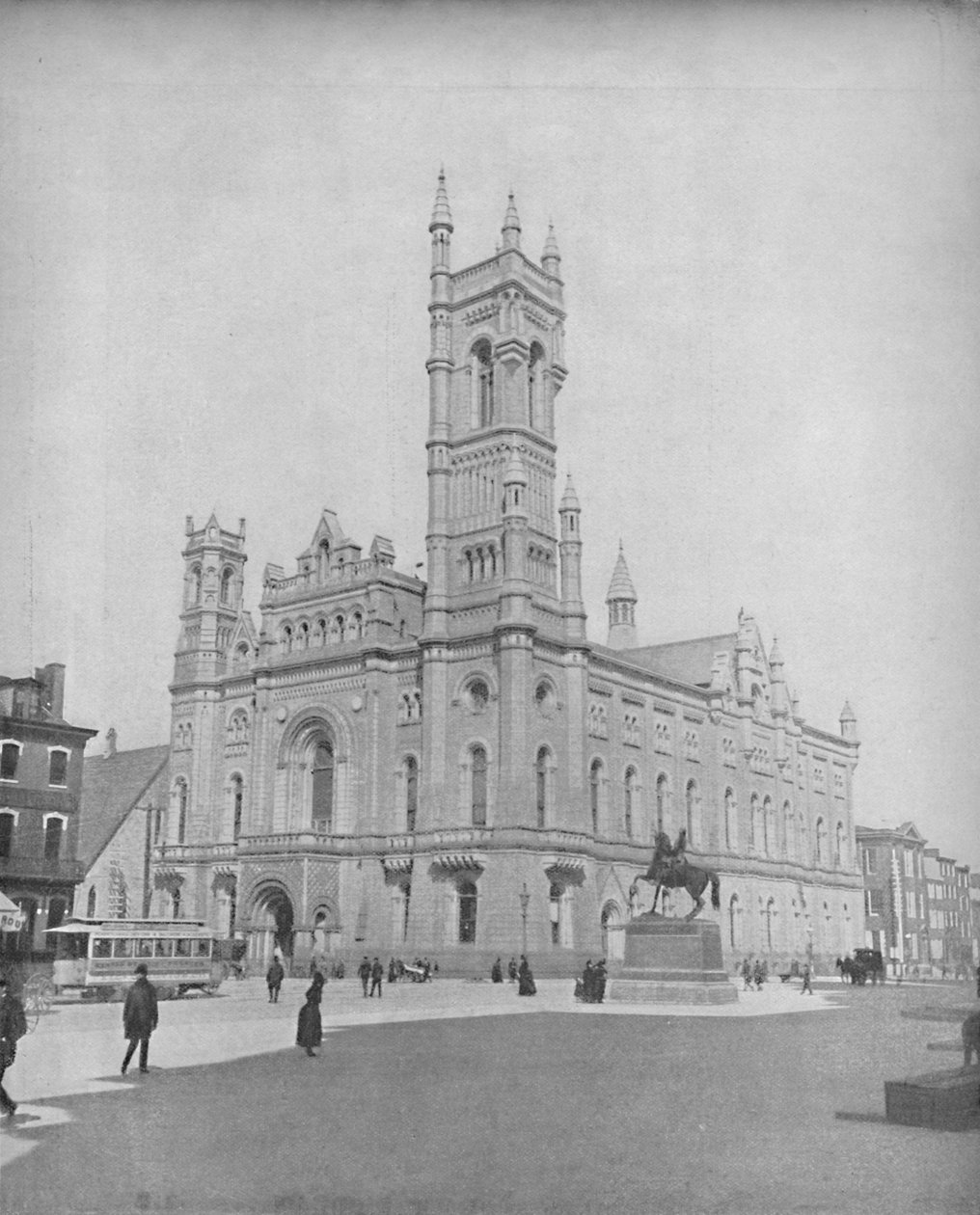 Vapaamuurarien temppeli, Philadelphia, 1897. tekijältä Unbekannt