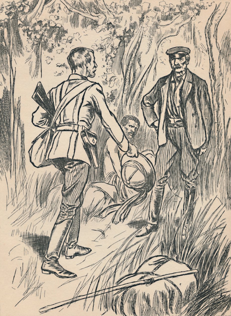 Stanleyn ja Livingstonen tapaaminen, 1907 tekijältä Unbekannt