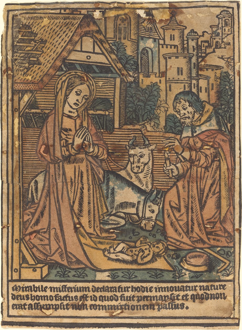 Syntymä, 14901500. tekijältä Unbekannt