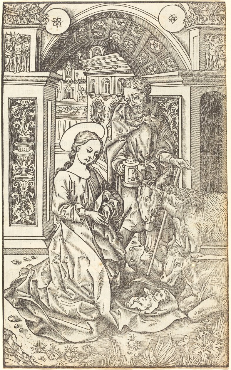 Syntymä, c. 1500. tekijältä Unbekannt