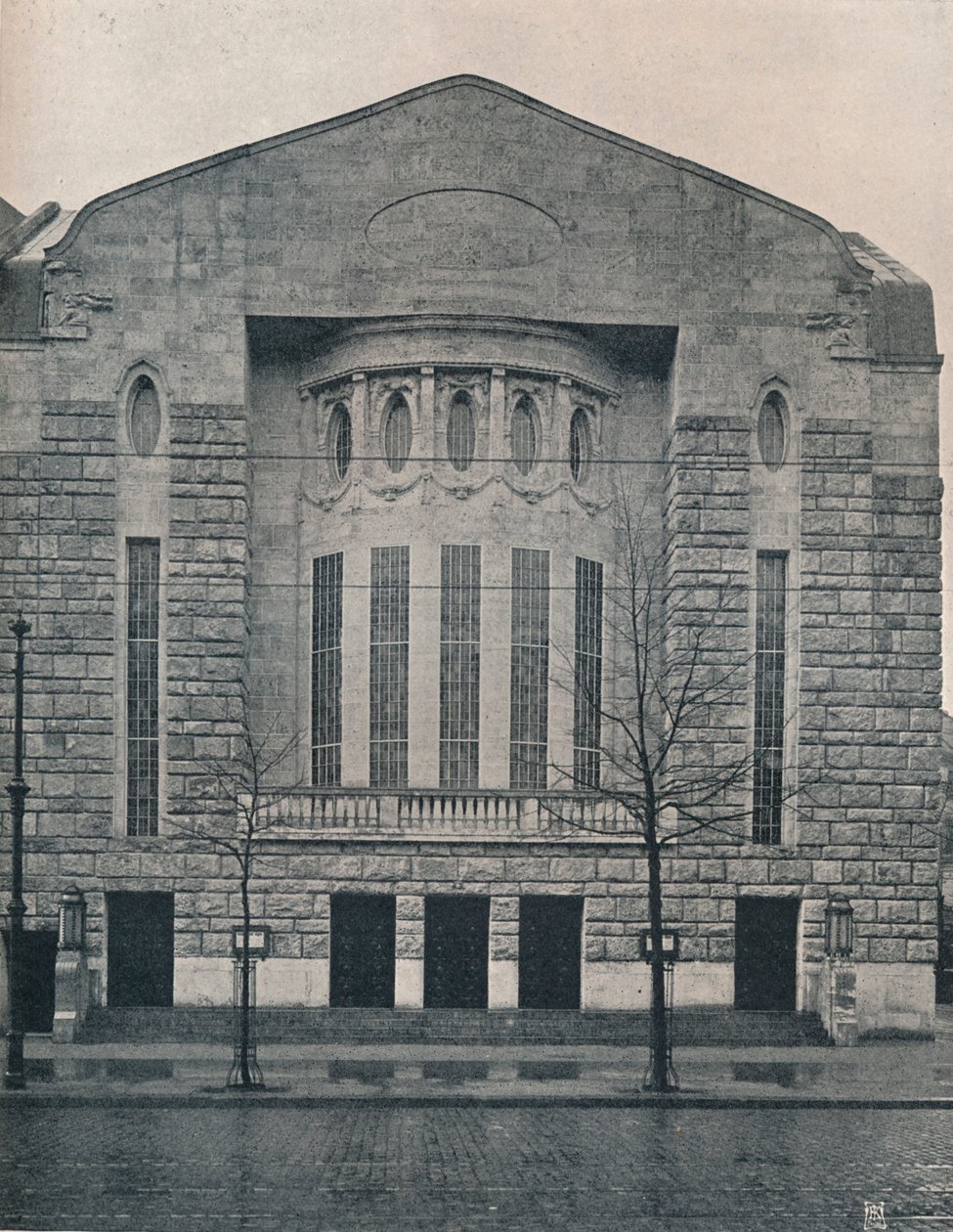 Uusi Hebbel-teatteri, Berliini, vuodelta 1908 tekijältä Unbekannt