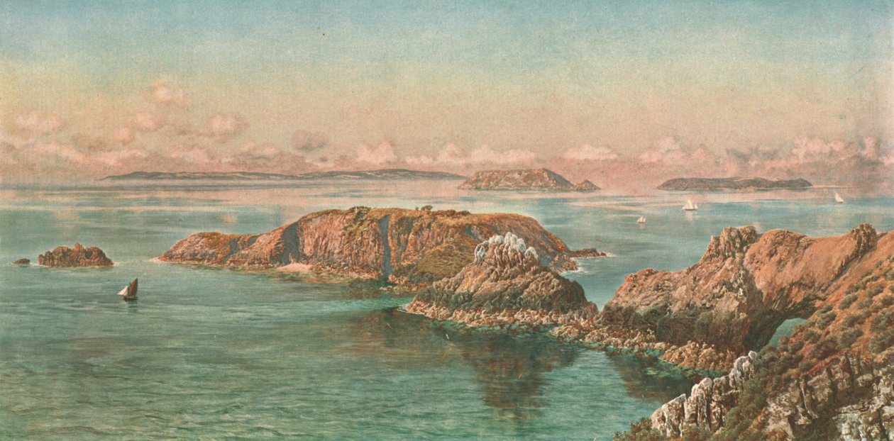 Normanin saaristo Kanaalisaaret, 1885, c1902. tekijältä Unbekannt