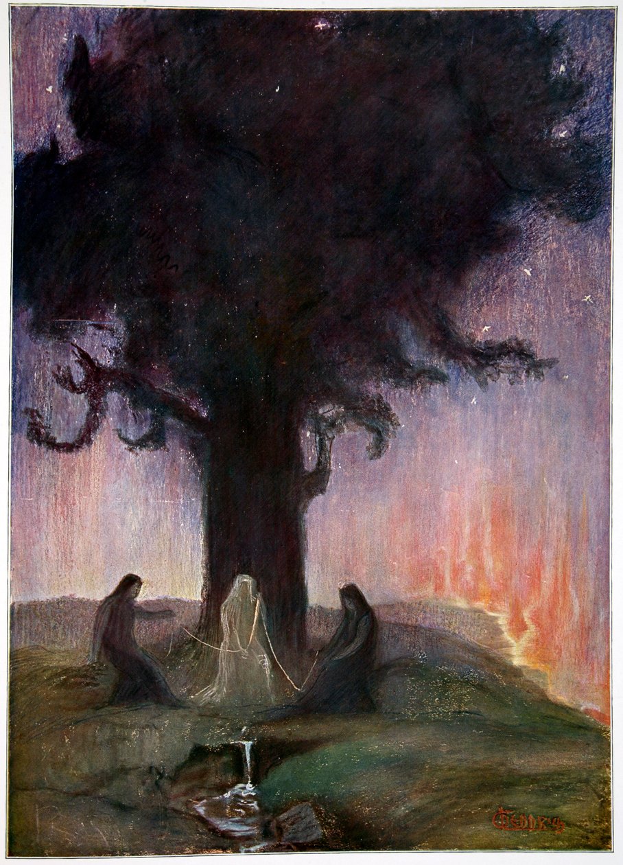 "Nornit", 1906 tekijältä Unbekannt