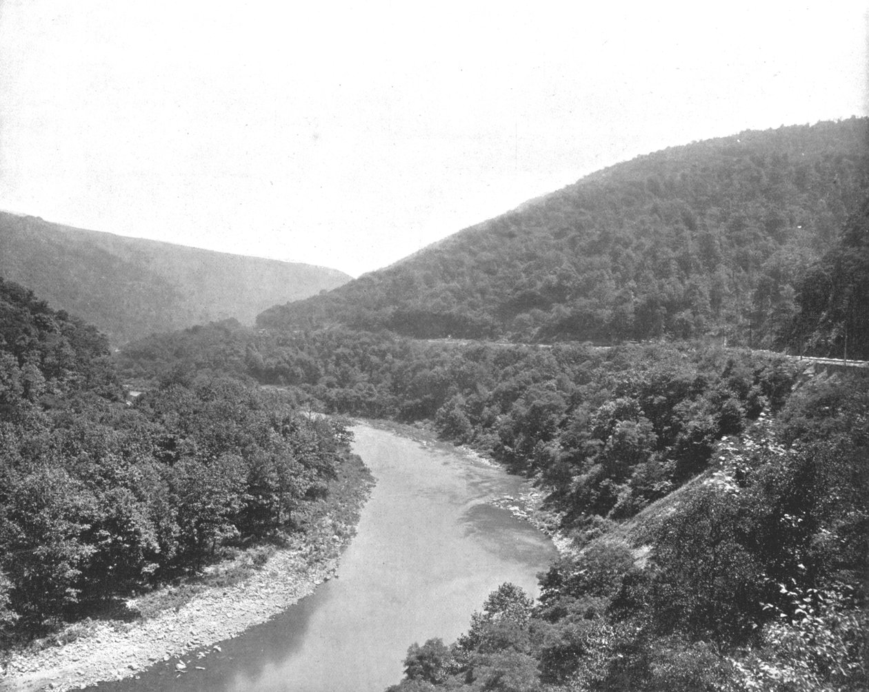 The Packsaddle, Allegheny Mountains, Pennsylvania, USA, 1900. tekijältä Unbekannt