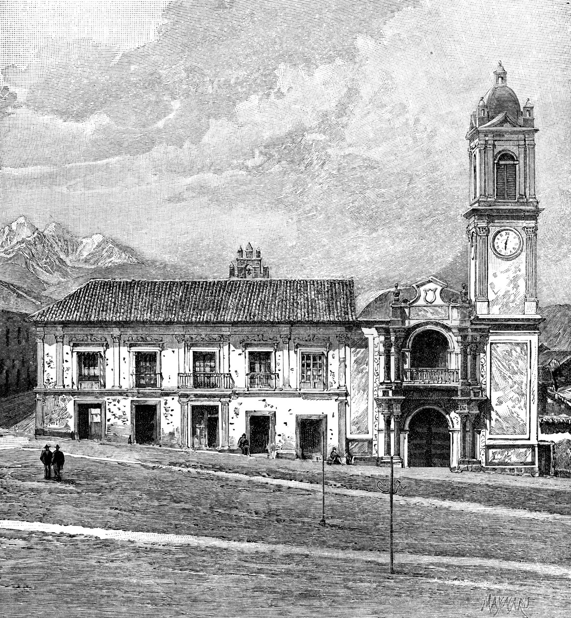 Kongressin palatsi, La Paz, Bolivia, 1895 tekijältä Unbekannt