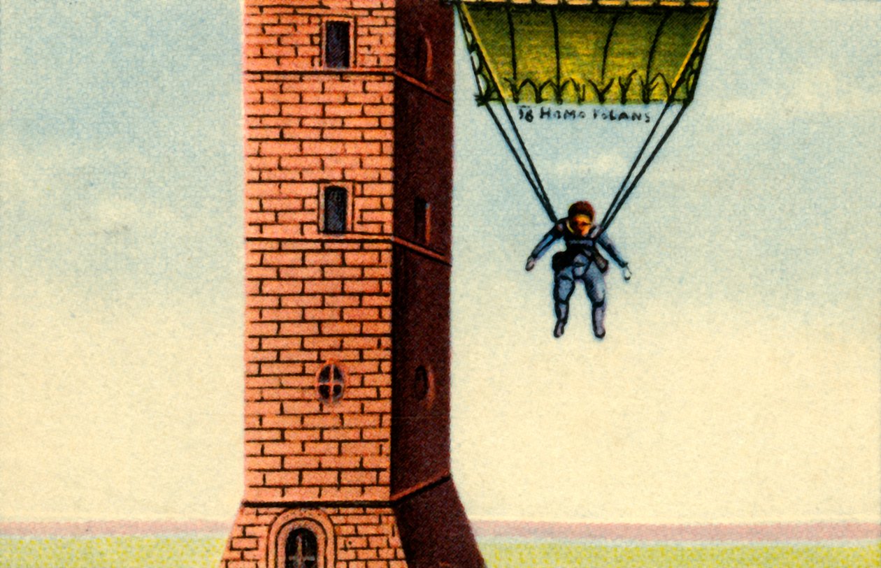Fauste Veranzion laskuvarjo, 1617, 1932. tekijältä Unbekannt