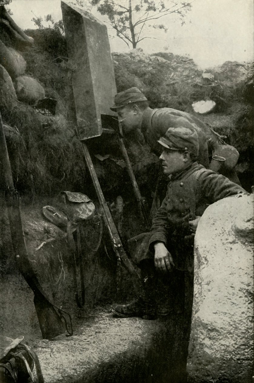 Periskooppi juoksuhaudoissa, 1919. tekijältä Unbekannt