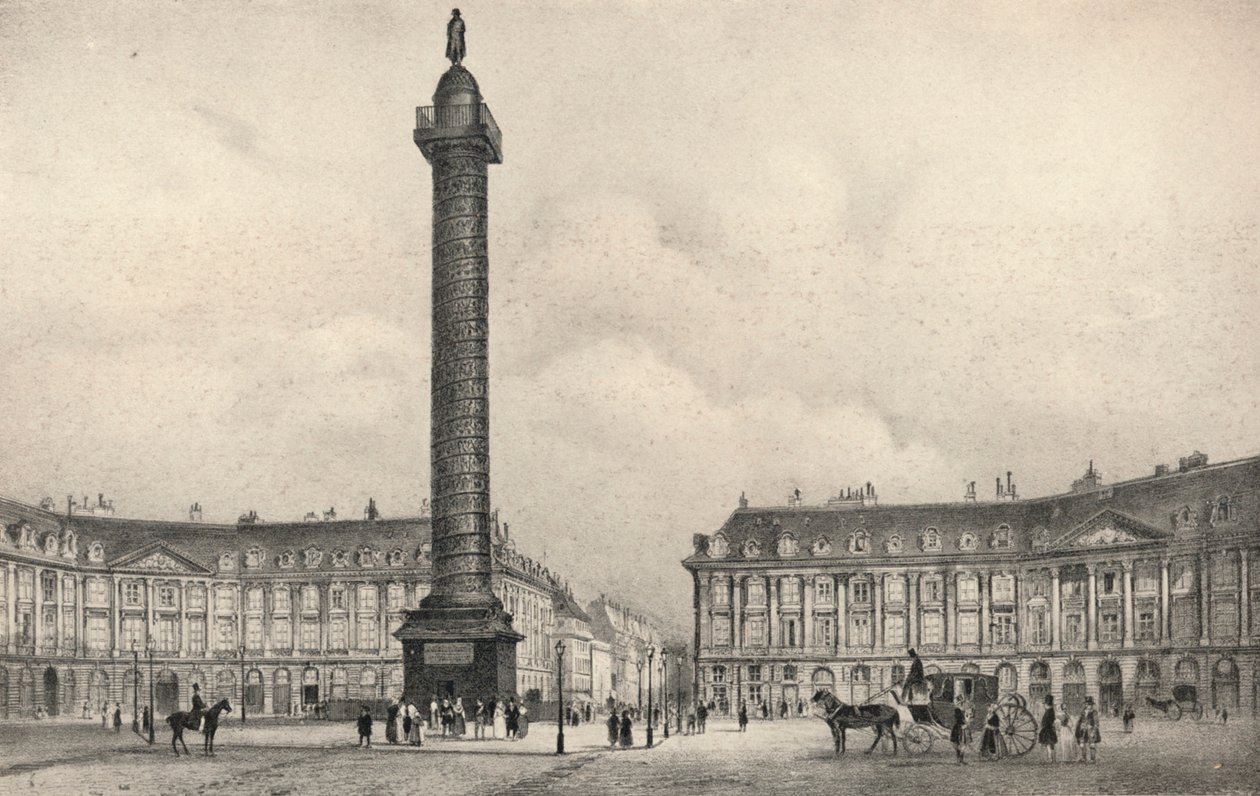 Place Vendome -pylväs, 1915 tekijältä Unbekannt
