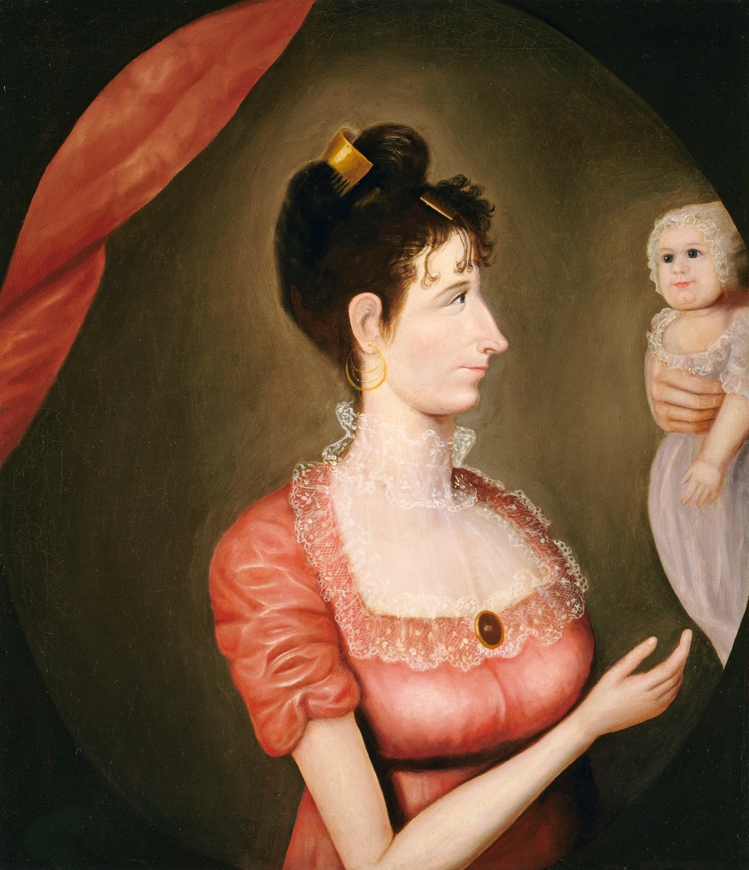 Ylpeä äiti, c. 1810. tekijältä Unbekannt