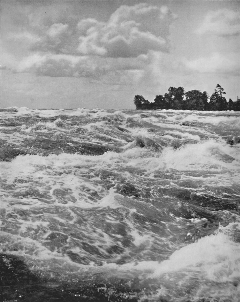 The Rapids Above the American Fall, 19th century tekijältä Unbekannt