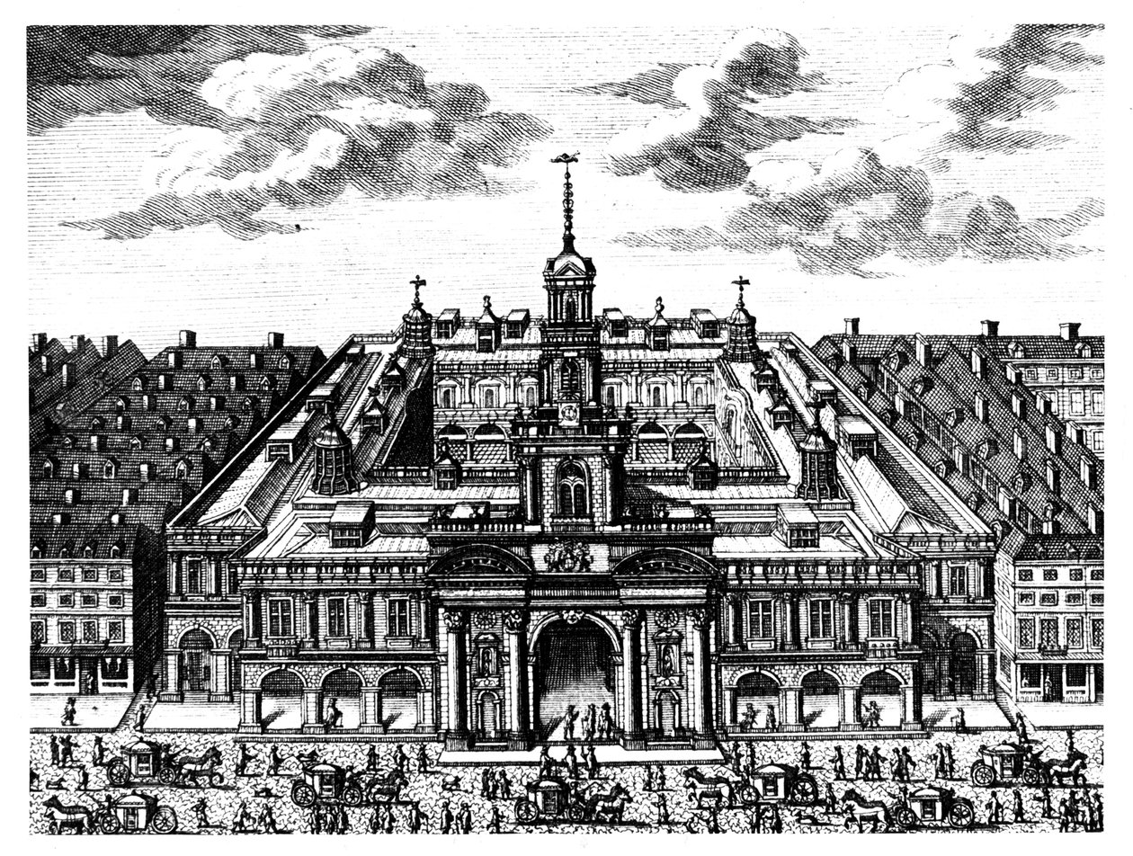 Royal Exchange, Lontoo, 1600-luvun loppu tekijältä Unbekannt