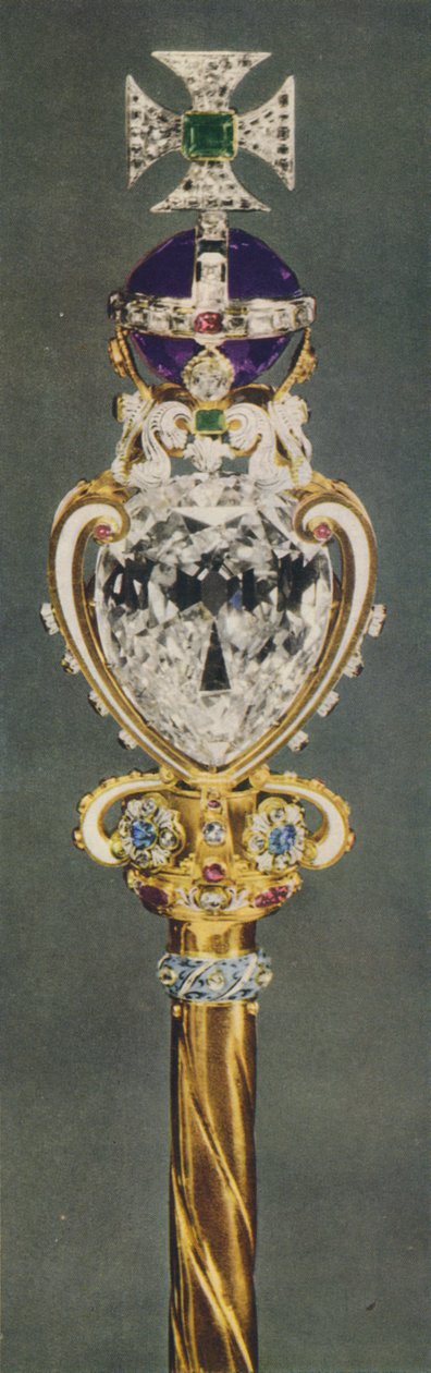 Kuninkaallinen valtikka ristillä, 1937. tekijältä Unbekannt