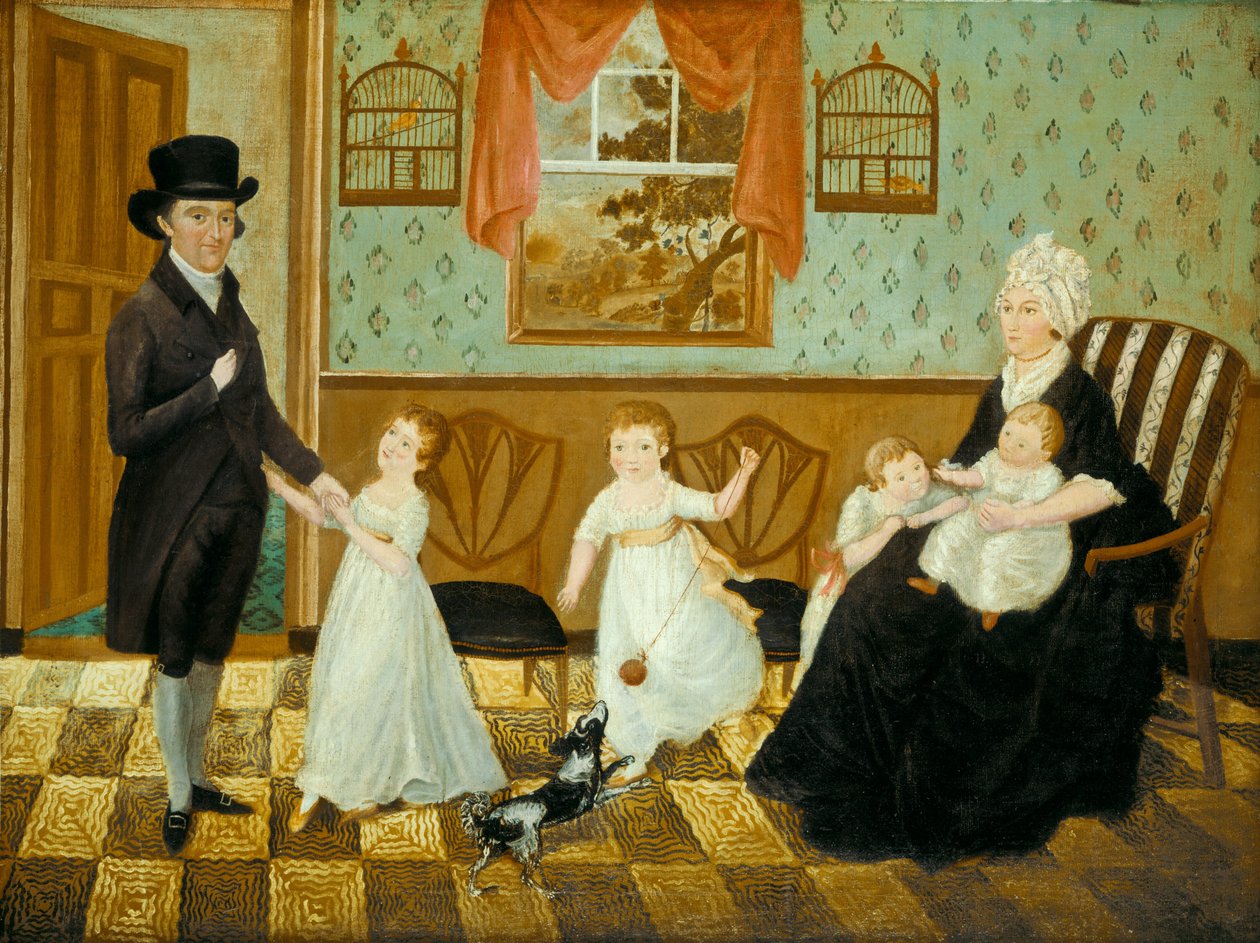 Sargentin perhe, 1800. tekijältä Unbekannt
