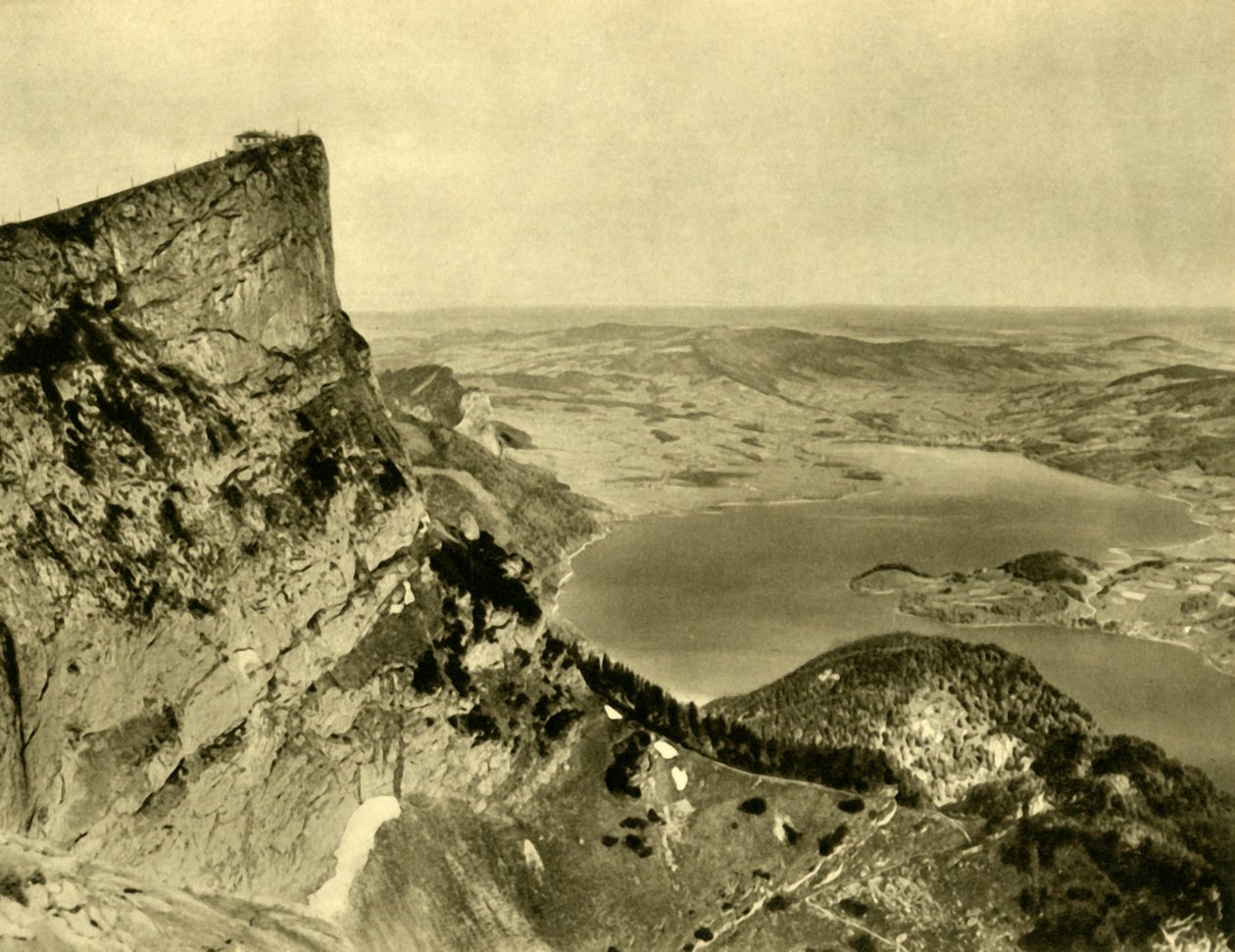 Schafberg ja Mondsee, Ylä-Itävalta, 1935. tekijältä Unbekannt