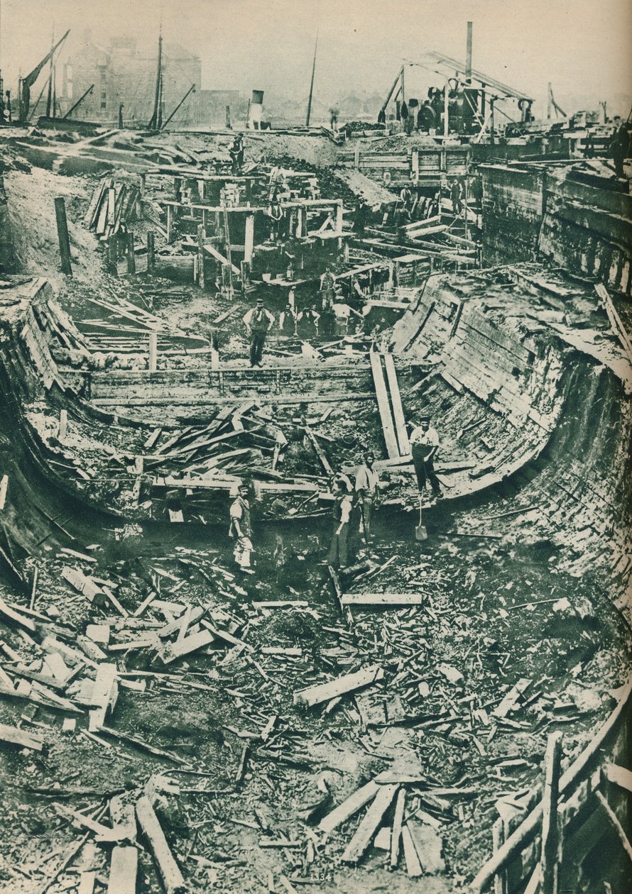 Laiva, josta tuli kuivatelakka, 1937 tekijältä Unbekannt