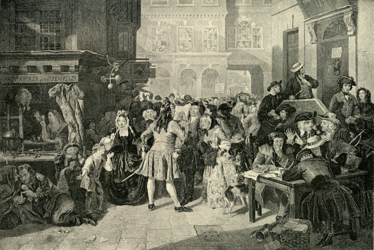 Etelämeren kupla, 1720, 1925. tekijältä Unbekannt