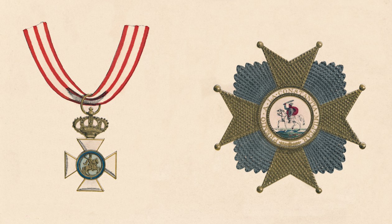 Espanjalainen Pyhän Hermenegildon ritarikunta, 1800-luku tekijältä Unbekannt