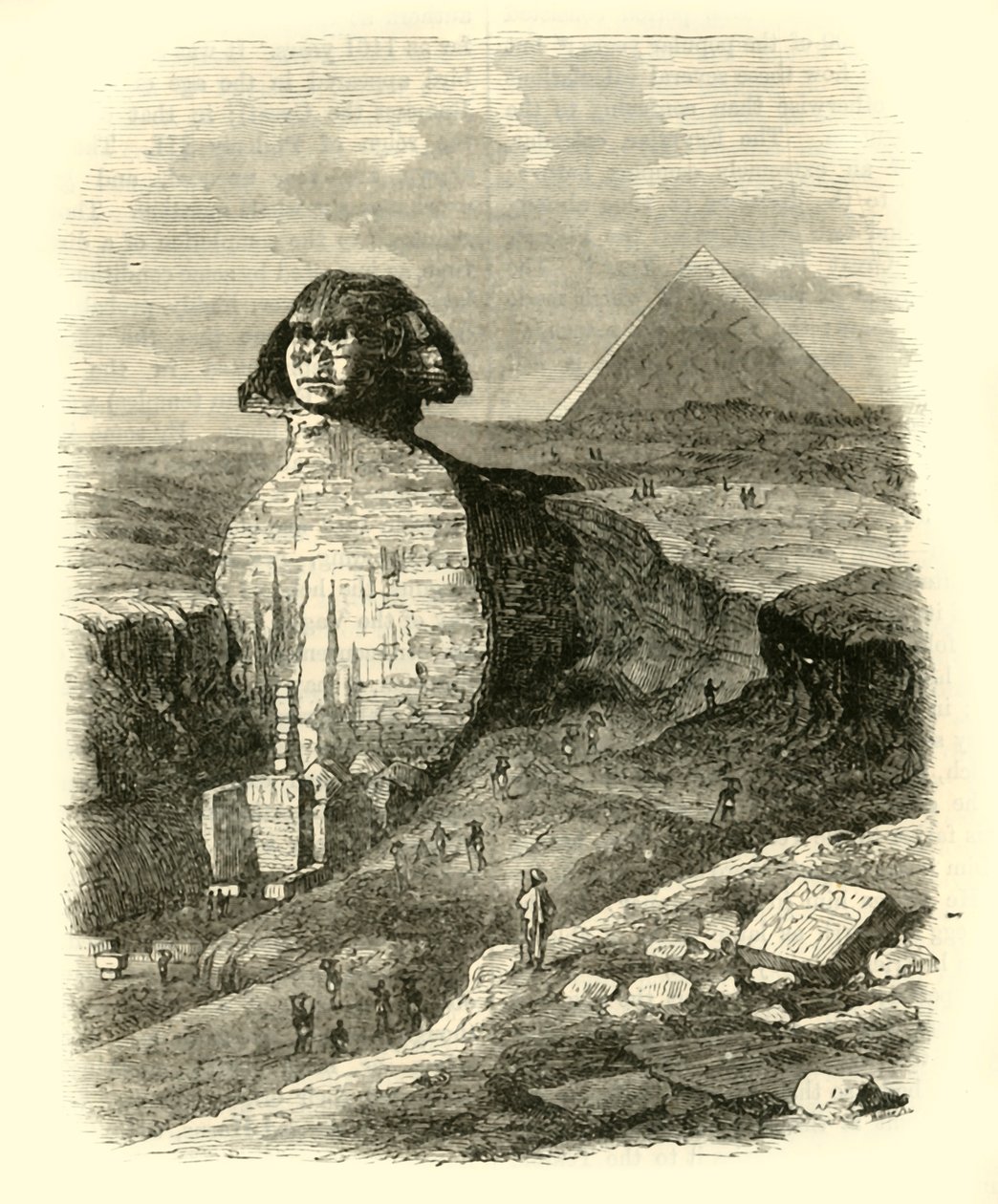 Sfinksi, 1890. tekijältä Unbekannt