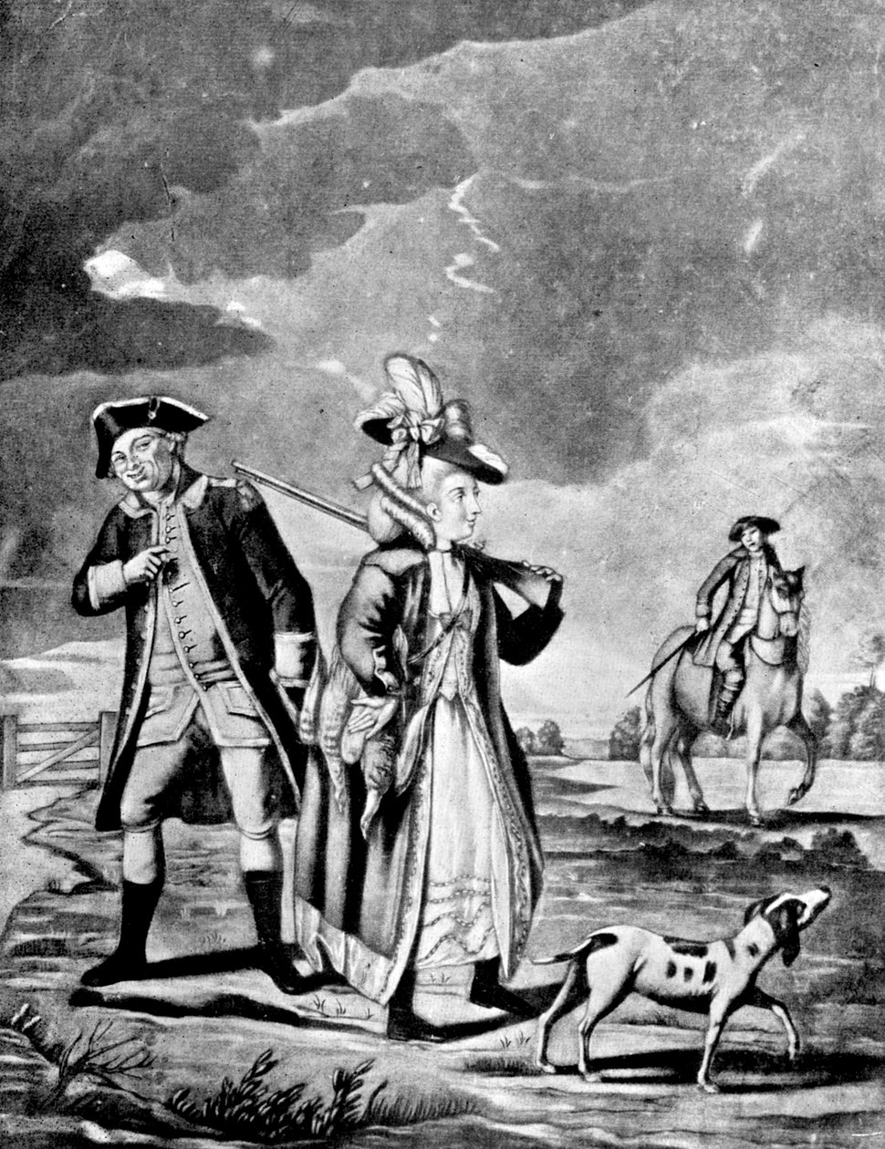 The Sporting Lady, 1776 tekijältä Unbekannt