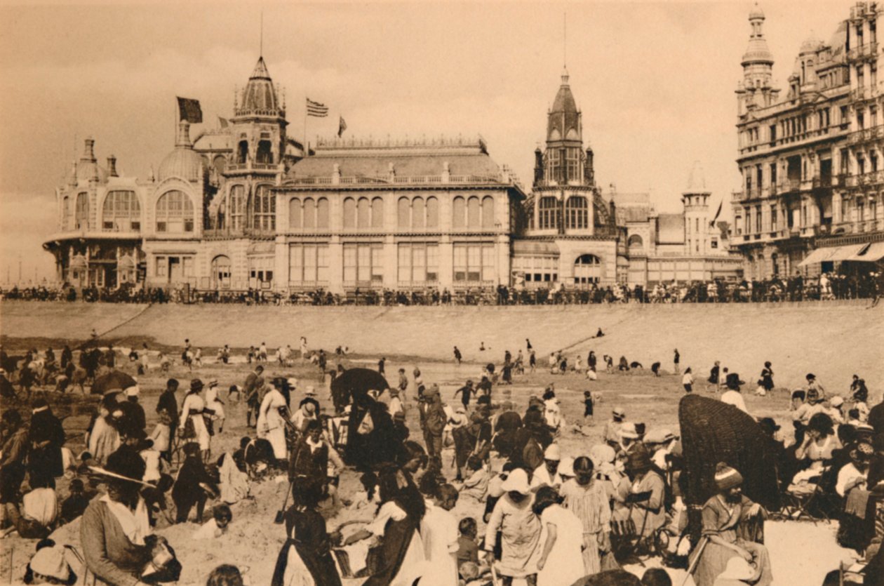 Strand ja kuursaali, vuodelta 1928 tekijältä Unbekannt