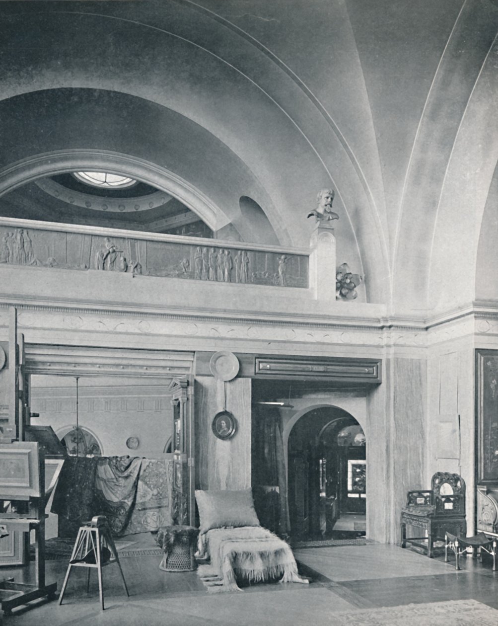 Studio, 1800-luvun loppu. tekijältä Unbekannt