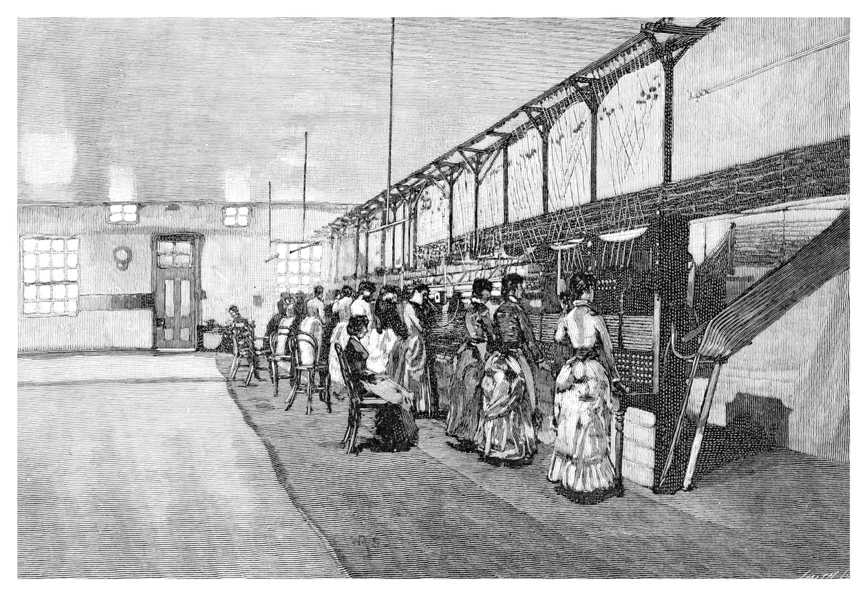 Puhelinkeskus, Melbourne, Victoria, Australia, 1886 tekijältä Unbekannt