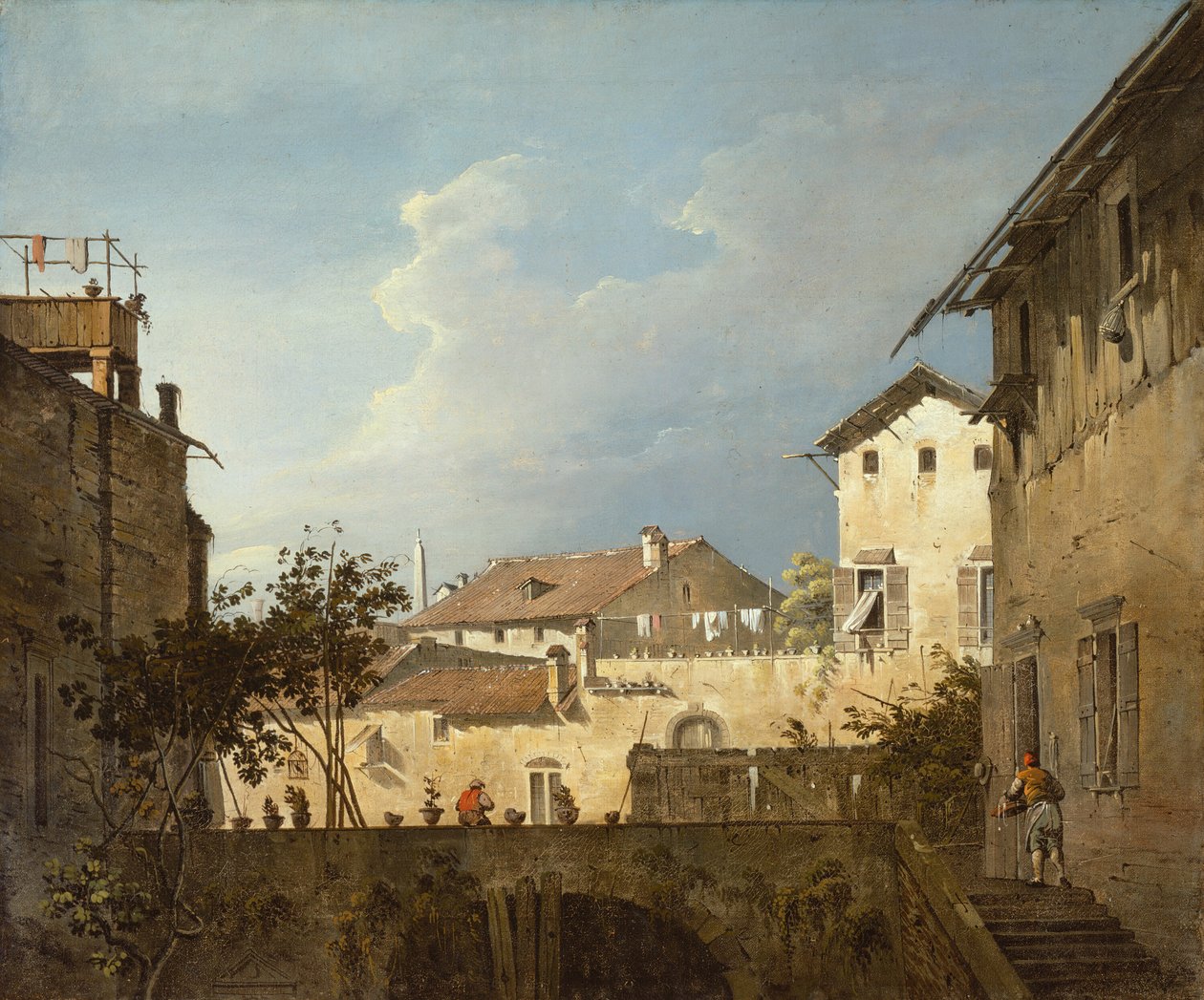 Terassi, c. 1745. tekijältä Unbekannt