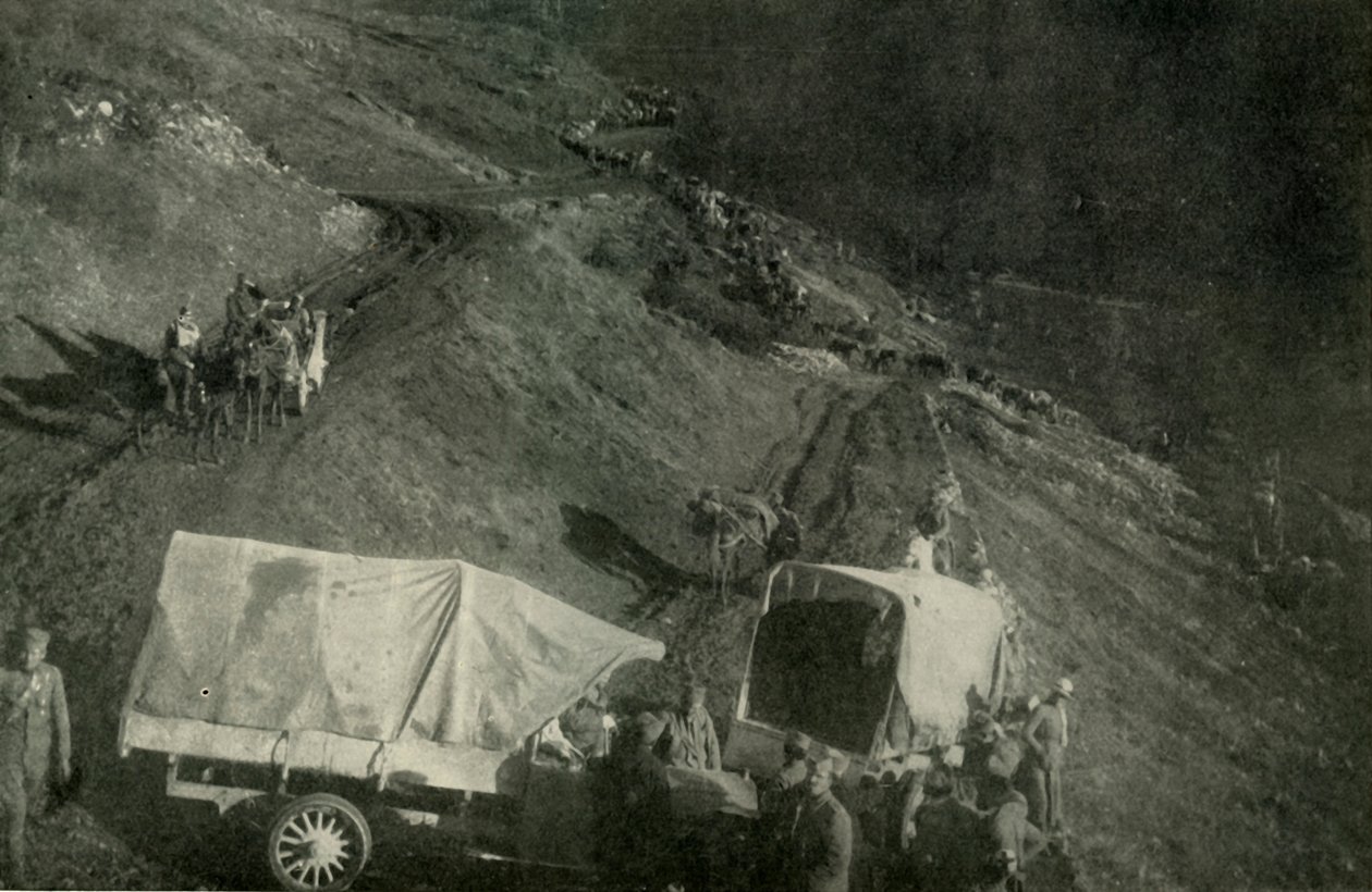 Kauhea pakopaikka Serbiasta, 1919. tekijältä Unbekannt