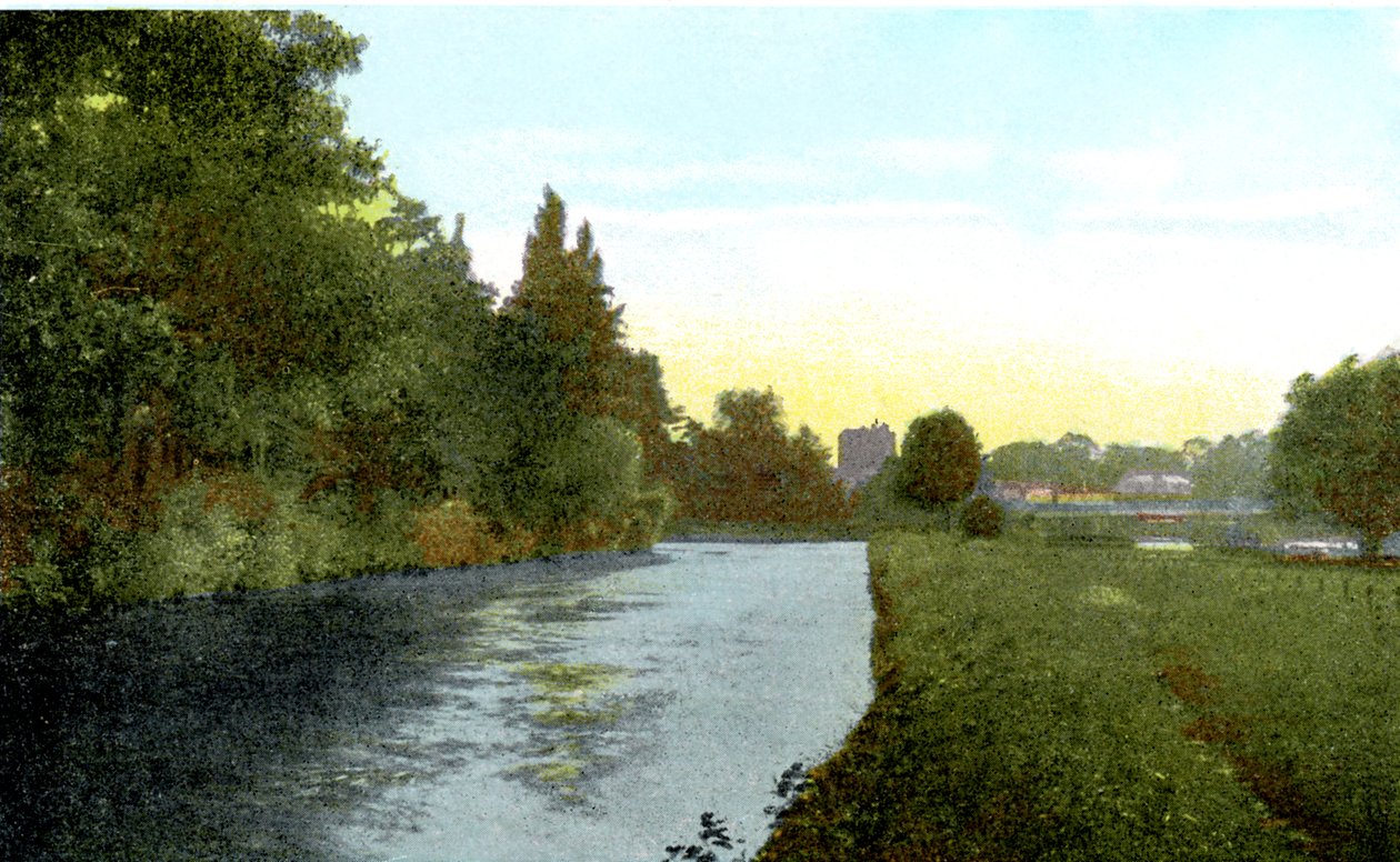 Thames Cookhamissa, Berkshiressä, 1900-luku tekijältä Unbekannt