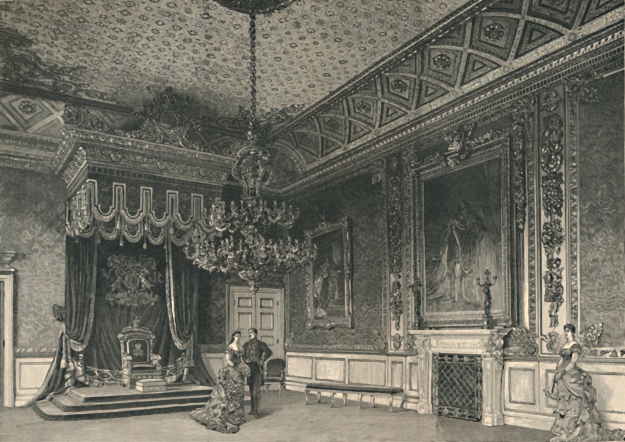 The Throne-Room, 1886 tekijältä Unbekannt