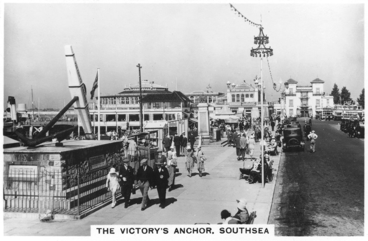 The Victorysin ankkuri, Southsea, 1937 tekijältä Unbekannt